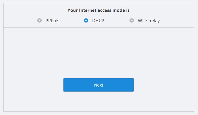 Cấu hình WiFi SSID Password Dual-Band Steering trên AC1200H DHCP Mode