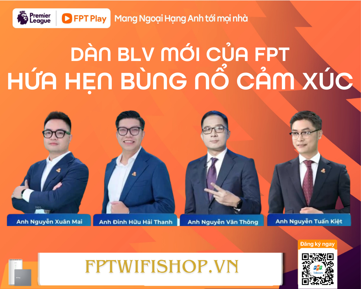 Trải nghiệm bình luận cảm xúc và tương tác trực tiếp Ngoại Hạng Anh trên FPT Play