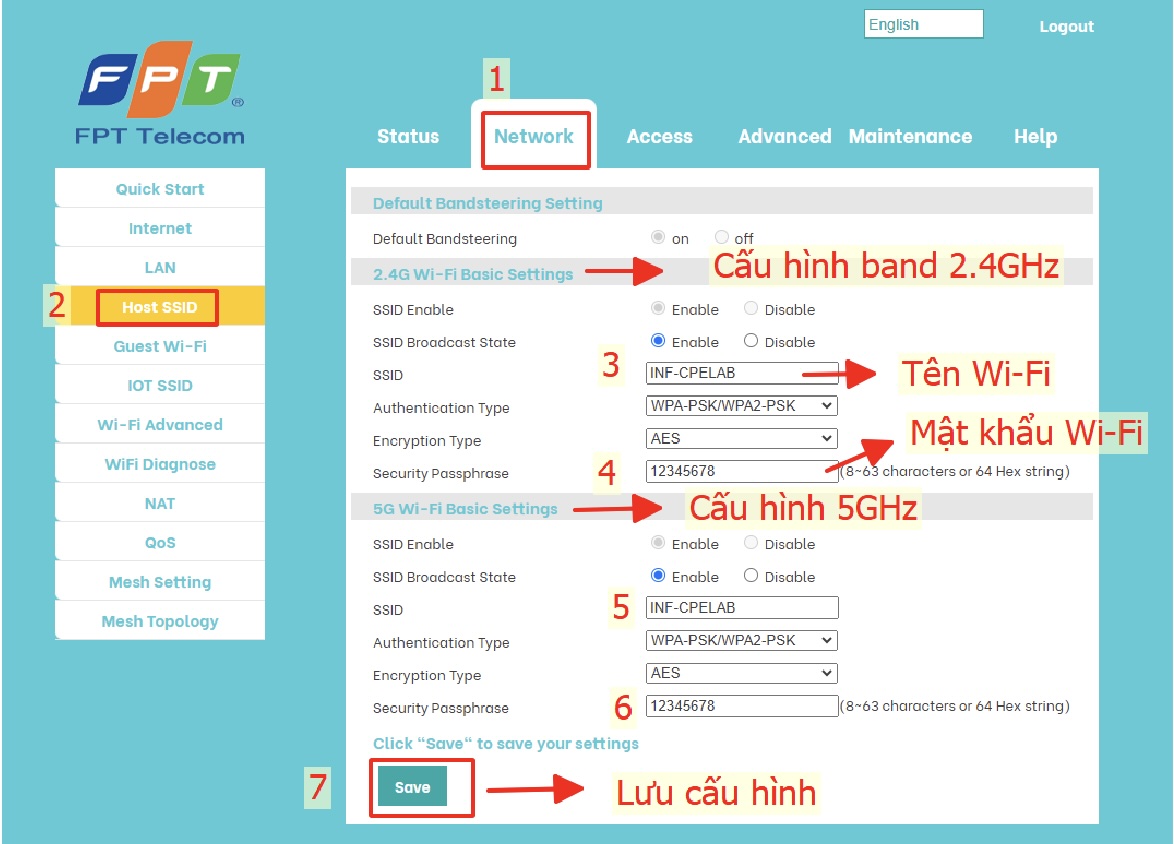 Cấu hình WIFI ax3000hv2