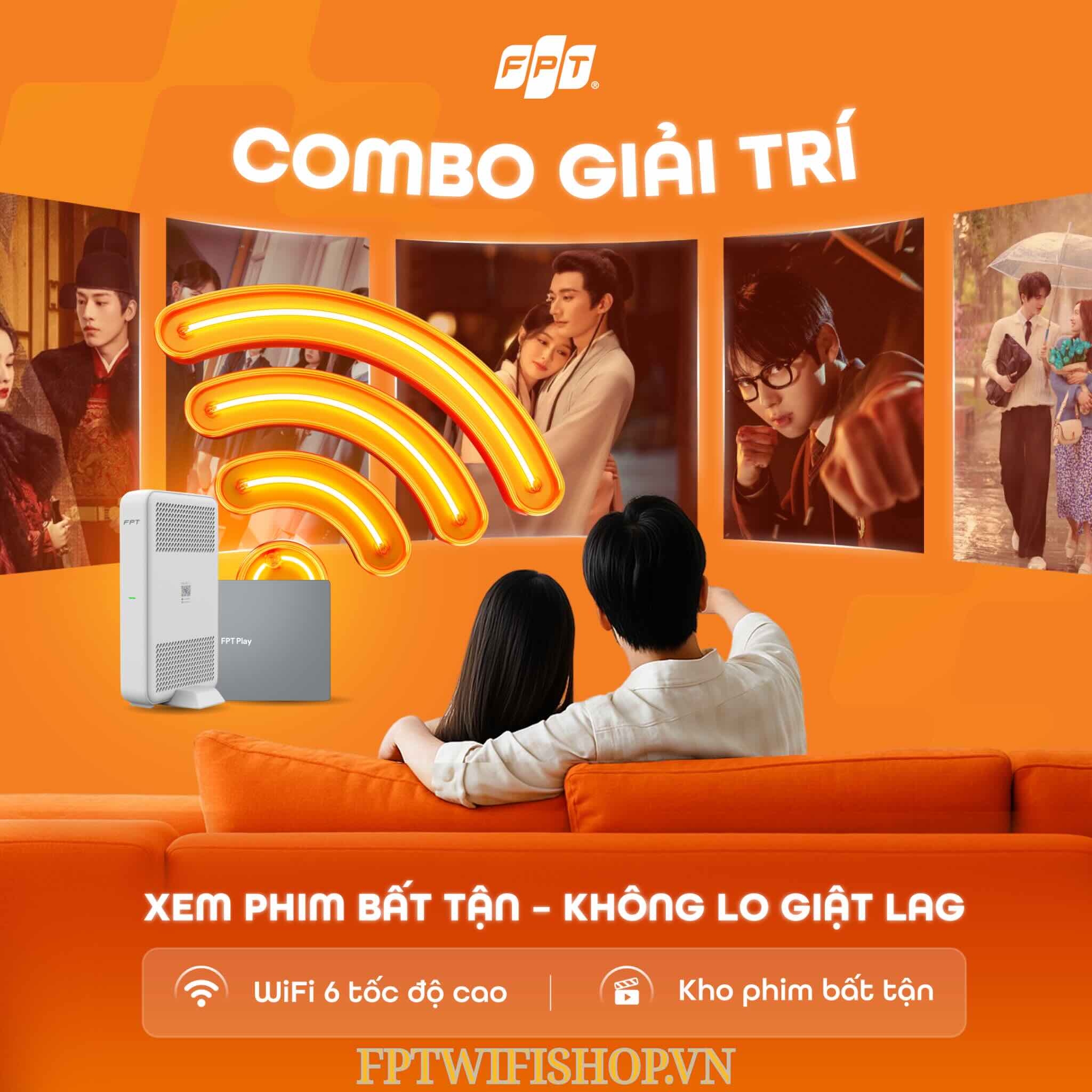 Combo Internet Truyền hình FPT Play 2025: Giải trí toàn diện