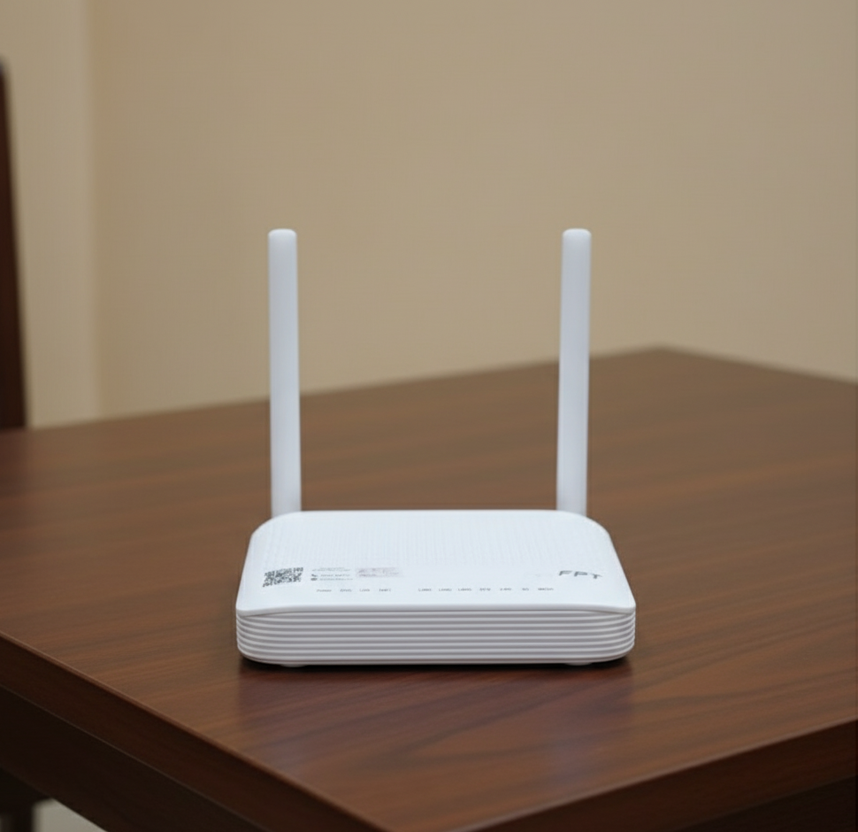 ax3000hv2 đặt trên bàn