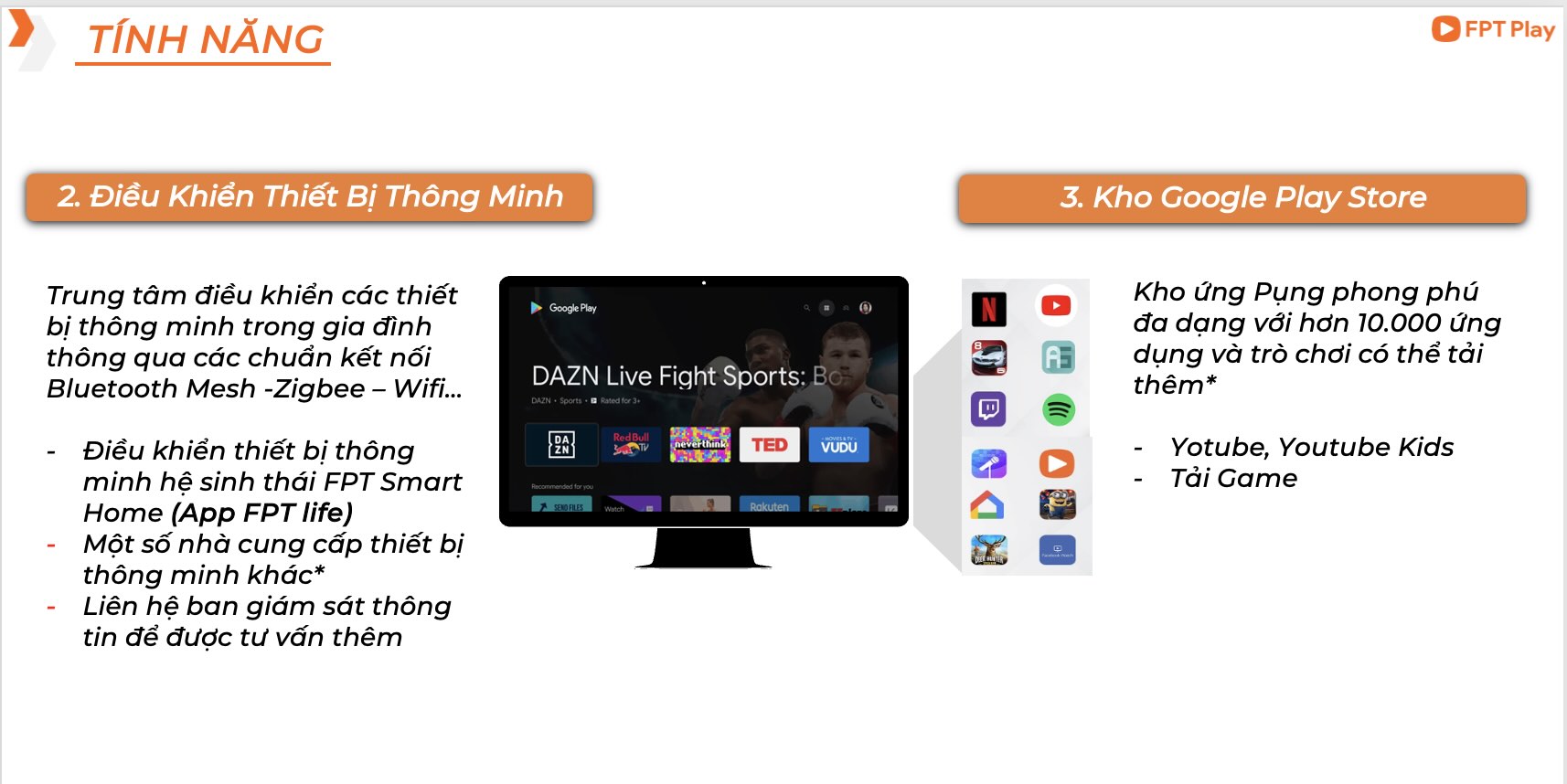 fpt play có kho ứng dụng play store