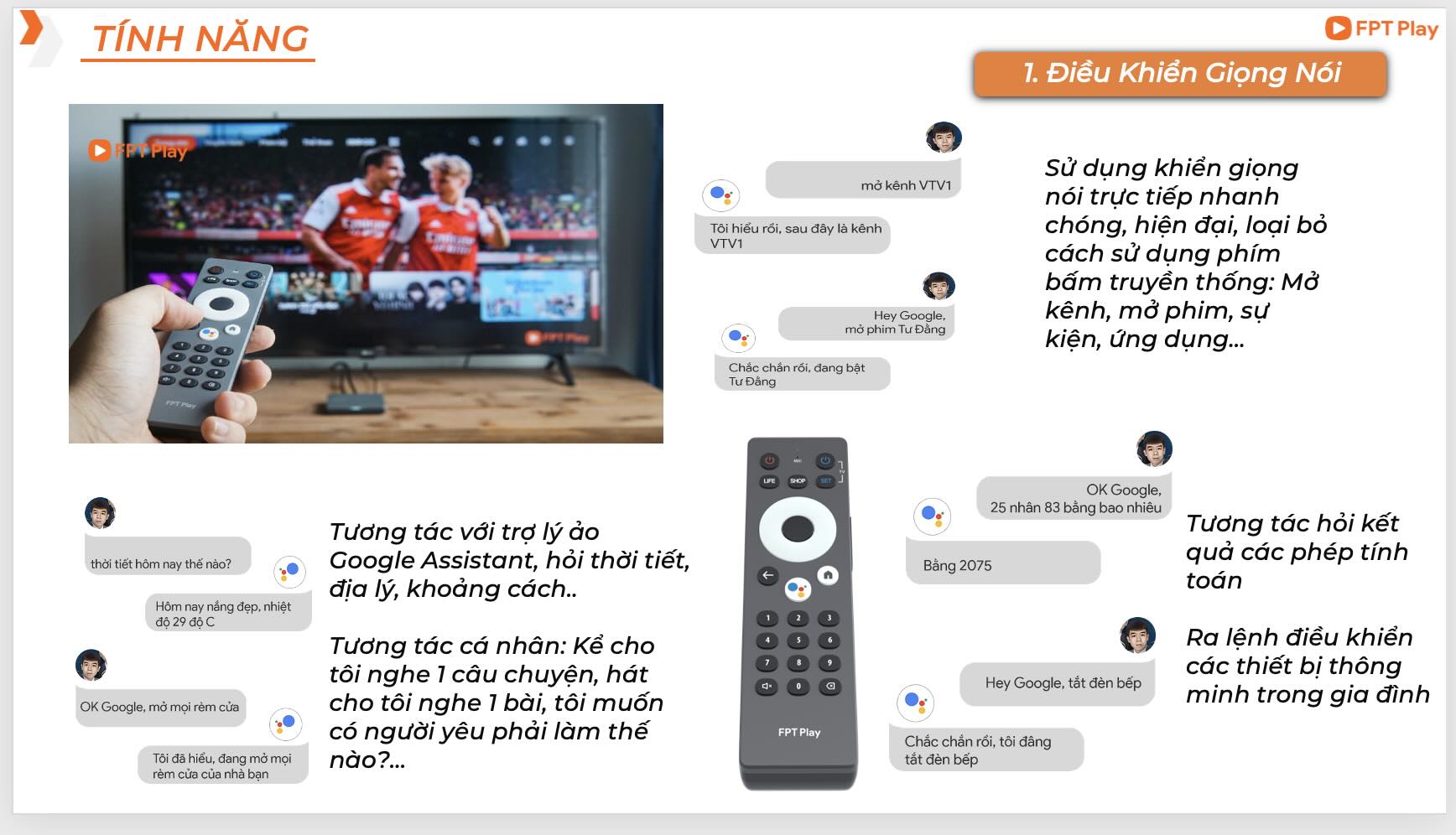 fpt play là hệ sinh thái thông minh điều khiển khiển thiết bị trong nhà