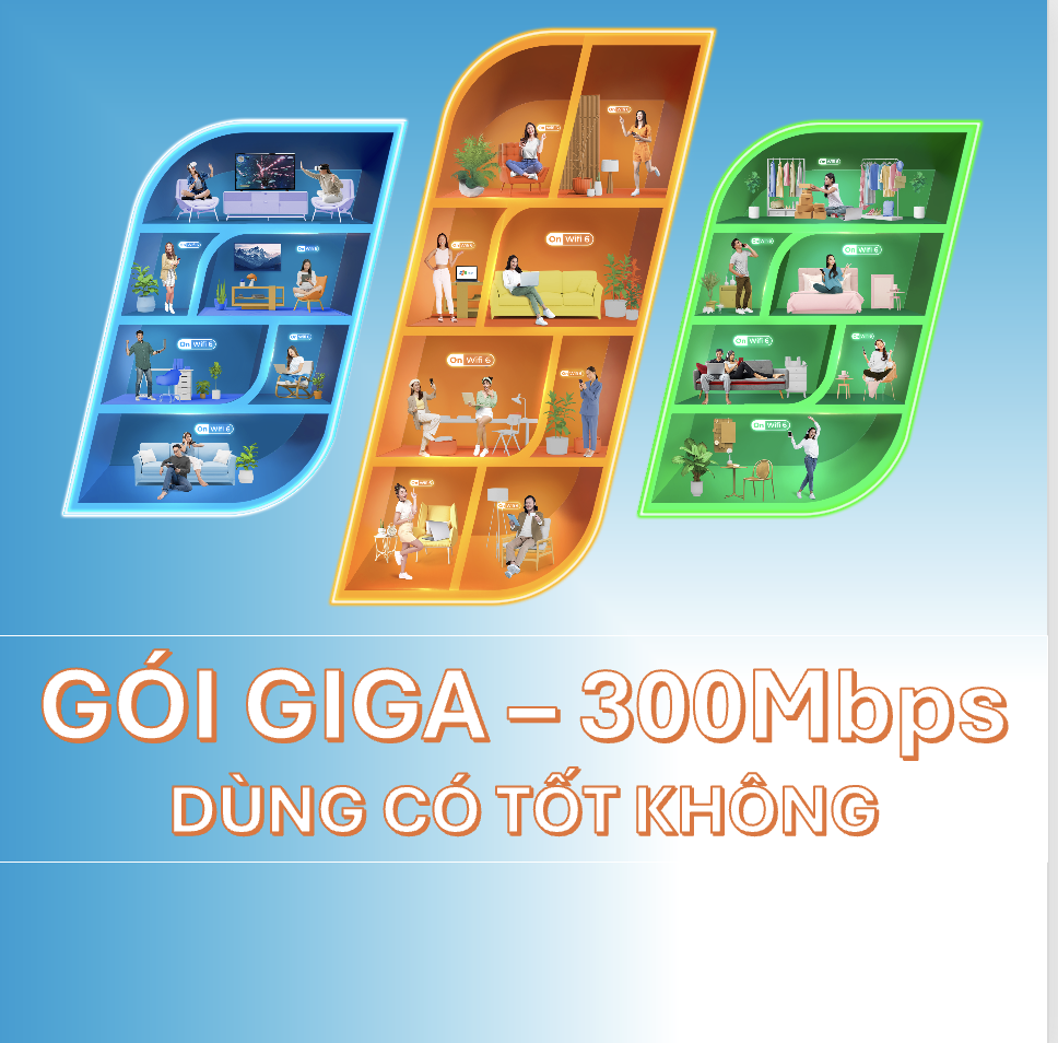 Gói GIGA FPT Có Đủ Mạnh Cho Gia Đình Hiện Đại? Đánh Giá Chi Tiết Tốc Độ 300Mbps