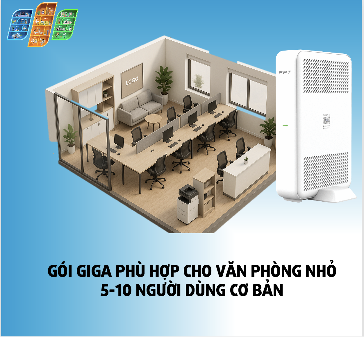 WIFI FPT CHO VĂN PHÒNG NHỎ